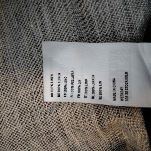 Weekday 100% Linen Jacket - Picture 7 of 13